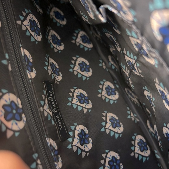 Vera Bradley Pretty Posies Quilted Carson Shoulder Crossbody Bag With 2 Straps - Picture 11 of 14